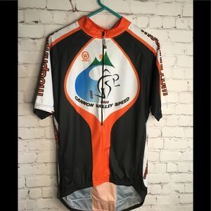 Canari Men’s Cycling Jersey Bike Wear Race Fit Half Zip Size XL.‎